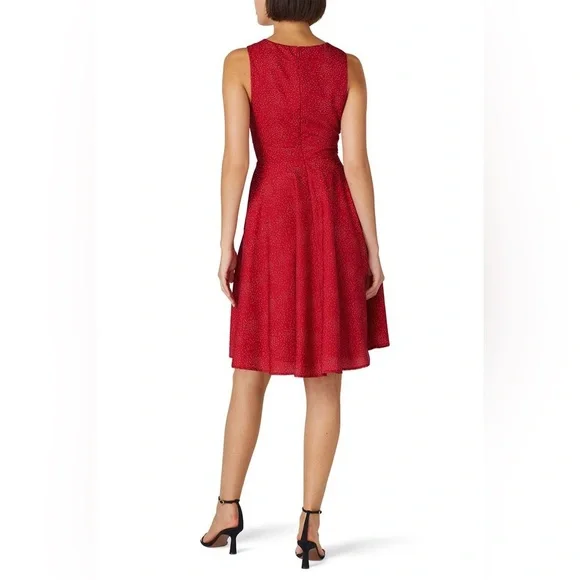 Hutch Reese Red Midi Dress Size XS, Small - Picture 4 of 11